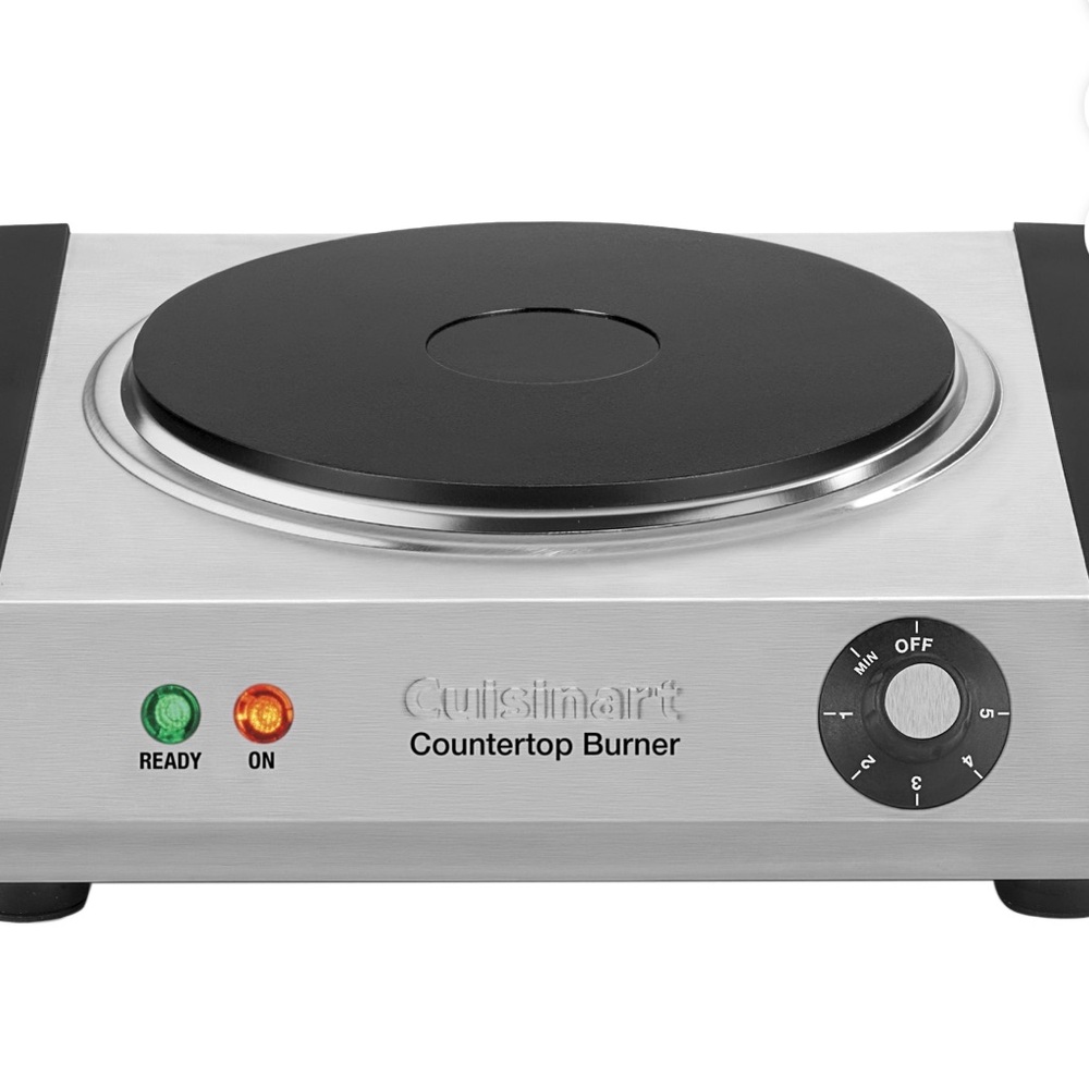 Cuisinart Stainless Steel and Black Burner